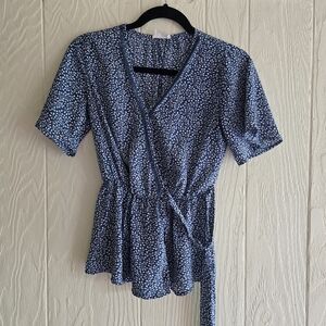 Sienna Sky Blouse Sz XS